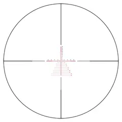 Warhawk Precision 2-10x44mm FFP Ill. Sharpshooter MOA Black - photo 5