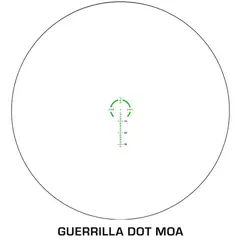 Arrowhead LPVO 1-6x24mm SFP Ill Guerrilla Dot MOA-Green Blk - photo 3