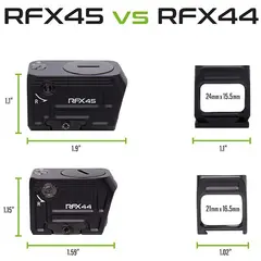 RFX45 Closed Green Dot Reflex Sight W/Glock MOS Adapter BLK - photo 8