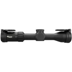 Whiskey4 2.5-10x42mm SFP Illuminated Quadplex Reticle Black - photo 2
