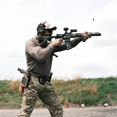 Hydra V2 Dual Optic Mount Kit for Aimpoint Duty RDS Black - photo 1