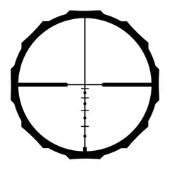 Hardline 4-12x40mm SFP Custom BDC 223/556 Reticle Black - photo 5
