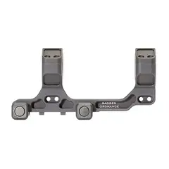 34mm 1.70" 0 MOA Modular Mount, Black - photo 2