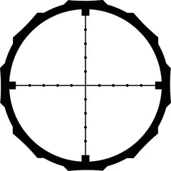Hardline 4-12x40mm SFP Custom MILDOT Reticle Black - photo 5