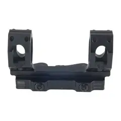 30mm 0 MOA Scope Mount, Black - photo 1