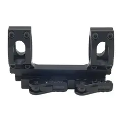 30mm 0 MOA Scope Mount, Black - photo 2