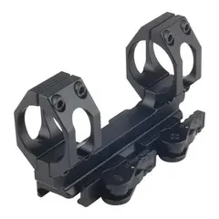 30mm 0 MOA Scope Mount, Black - photo 3