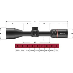 Fullfield 2.5-10x42mm SFP Plex Reticle Black - photo 11