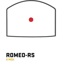 Romeo-RS 6 MOA Red Dot Pro Footprint Black - photo 2