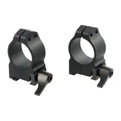 1" Medium (0.925") QD 19mm Dovetail Rings, Black - photo 3