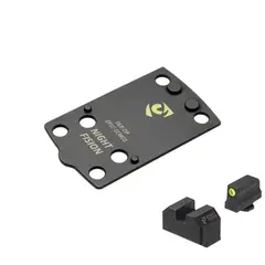 Optic Plate EPS Carryw/Tritium Front Sight for Glock 43X MOS - photo 9