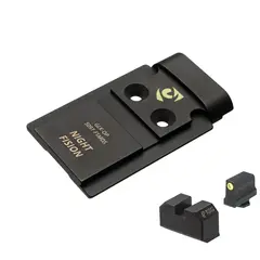 Optic Plate 509T w/Tritium Front Sight for Glock FS MOS - photo 5