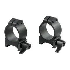 1" Low (0.25") QD Rings Black - photo 4