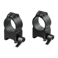 1" High (.525") QD Rings Black - photo 1