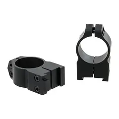 1" High (1.035") 19mm Dovetail Rings, Black - photo 1