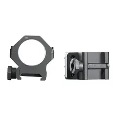 30mm Six-Hole Picatinny Rings, High - photo 2