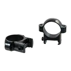 Zee Rings 1" Low Steel Rings Gloss Black - photo 3