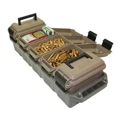 Ammo Crate 5-Can Multi-Cal Mini Polymer Dark Earth/Army Grn - photo 2