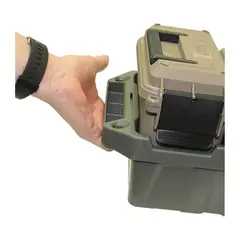 Ammo Crate 5-Can Multi-Cal Mini Polymer Dark Earth/Army Grn - photo 4