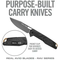 RAV-7 Drop Point Folding Carry Knife Titanium Coat - photo 3
