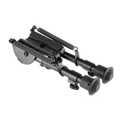 Solid Base Self Leveling Bipod 6-9" Black - photo 3