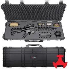 44" Hard Rifle Case w/Ragar Foam Insert Black - photo 1