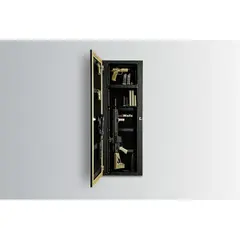 1450 Framed Concealment Mirror Espresso - photo 4