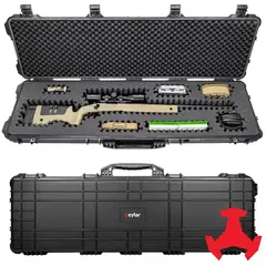 53" Hard Rifle Case w/Ragar Foam Insert Black - photo 5