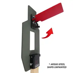 IPSC Rifle Rated Flapper Target-Static Stand - photo 3