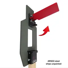 IPSC Rifle Rated Flapper Target-Ground Stake - photo 4