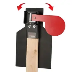 Handgun Paddle Target with Torso Front Plate - photo 2