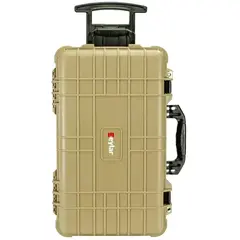 22" Carry-On Roller Hard Case w/Ragar Foam Inserts Tan - photo 2