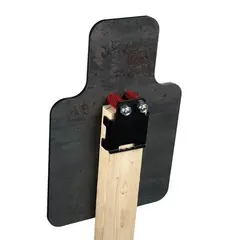 Steel Torso Handgun & Rifle Target with Heavy Base - photo 1