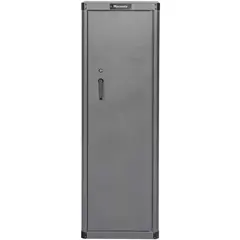 Gun Cabinet W/Key Lock 8-Gun 55" H X 18" W X 10" D, Black - photo 1