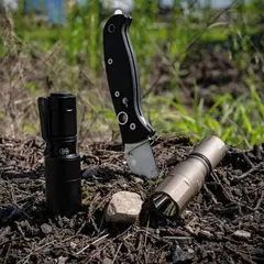 MCH-HC Micro Dual-Fuel Hi-Candela Flashlight 800 Lumen Black - photo 4