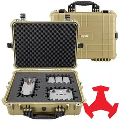 20" Large Hard Gear Case w/Ragar Foam Inserts Tan - photo 1
