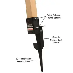IPSC 66% Rifle Target Stake Target - photo 3
