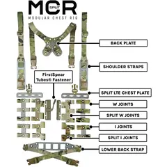 Modular Chest Rig Split Kit Multicam - photo 6
