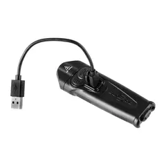 Rechargeable Pocket LED Flashlight 650 Lumen Black - photo 3
