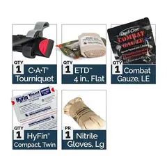 M-FAK Mini First Aid Kit w/Combat Gauze Coyote - photo 4