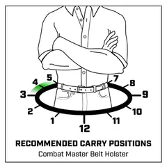 Combat Master S&W N Frame 4" -Black-Right Hand - photo 2