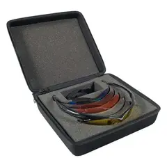 Multiple Lens Shift Interchangeable Lens Glasses Black - photo 3