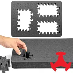 RAGAR Foam Insert 17.75"x12.5" for Eylar 20" Camera/Drone CS - photo 4