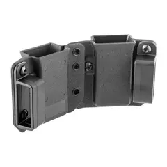 Copia Double Pistol Mag Carrier 9/40 Black Short - photo 2