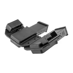 Copia Double Pistol Mag Carrier 9/40 Black Short - photo 4