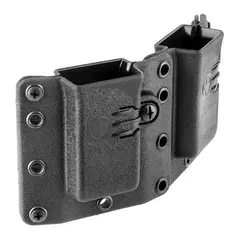 Copia Double Pistol Mag Carrier 9/40 Black Standard - photo 1