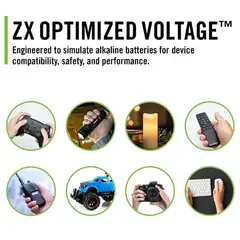 ZXAA Rechargable Battery 8-Pack - photo 3
