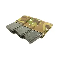 Triple M4 Magazine Pouch MOLLE Mount Multicam - photo 1