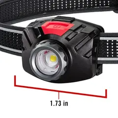 FL70 Headlamp 650 Lumens w/Pure Beam & Twist Focus Black - photo 2