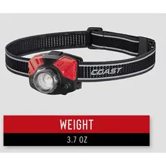 FL75 Headlamp 700 Lumens w/Pure Beam & Twist Focus BLK/Red - photo 7
